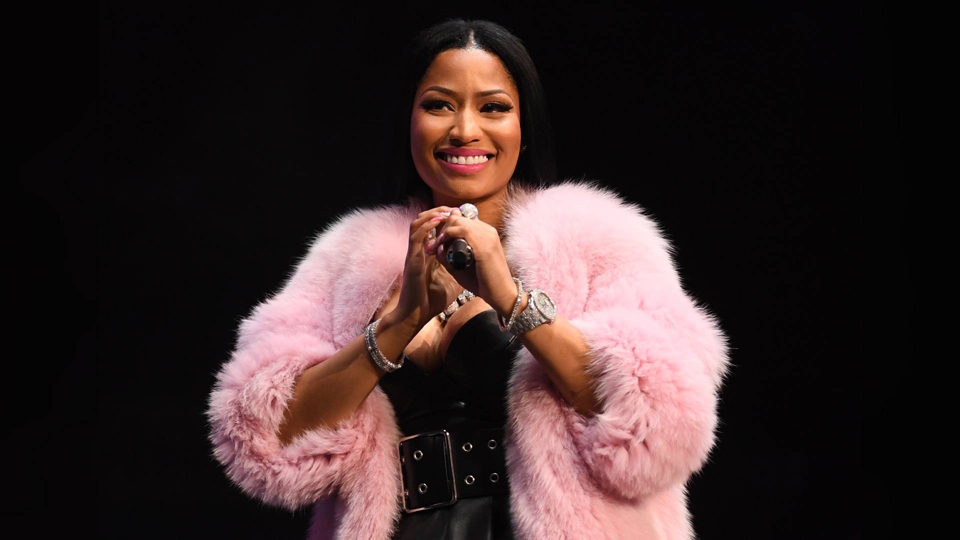 Nicki Minaj on BET Buzz 2020.