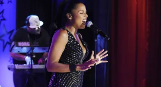 Her Music Idols - The songstress looks up to the late Whitney Houston, Mariah Carey, Martha Wash and Aretha Franklin. She draws inspiration from powerful voices.&nbsp;(Photo: John Ricard / BET)