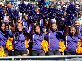 Alcorn State University&nbsp; - The cheerleaders are ready!(Photo: BET)