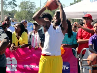 Alcorn State University&nbsp; - 3-point Shootout Competition  (Photo: BET)