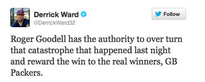 Derrick Ward - (Photo: Twitter)