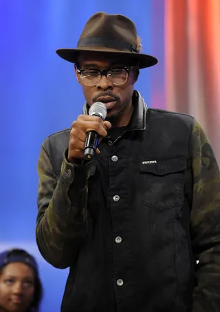 I See - Wood Harris at 106 &amp; Park, September 20, 2012. (Photo: John Ricard / BET). .