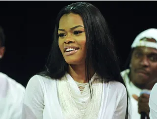 Smile - Teyana Taylor at 106 &amp; Park, September 19, 2012. (Photo: John Ricard / BET)