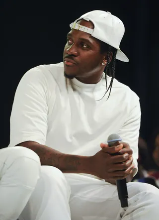 Where At? - Pusha T at 106 &amp; Park, September 19, 2012. (Photo: John Ricard / BET)