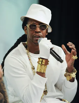 2 Chainz @2chainz - Tweet: "I jus wanna use this opportunity to thank GOD for everything that has taken place in my life good and bad. 1st album 1st grammy nomination."2 Chainz thanks God for his first Grammy nod. (Photo: John Ricard / BET)&nbsp;