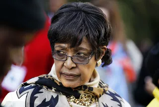 Winnie Mandela: September 26 - The South African icon — played by both Jennifer Hudson and Naomie Harris in separate films this year — turns 77.(Photo: Reuters /SIPHIWE SIBEKO /LANDOV)