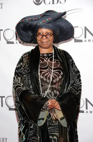 Whoopi Goldberg&nbsp; - Comedian Whoopi Goldberg gave a nod back to her Sister Act days by hosting a sold-out performance of the Broadway show (for which she is a producer) and donating proceeds to Obama's re-election campaign in June 2011. (Photo: Jason Kempin/Getty Images)