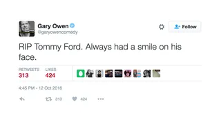 Gary Owen - (Photo: Gary Owen via Twitter)