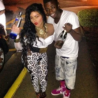 Lighters Up  - "Them boys approach you, better say quick who you close to.Don't come through if n****s don't know you 'Cuz people is talking, the streets is watchingThe G's is lurking"(Photo: Lil Kim via Instagram)