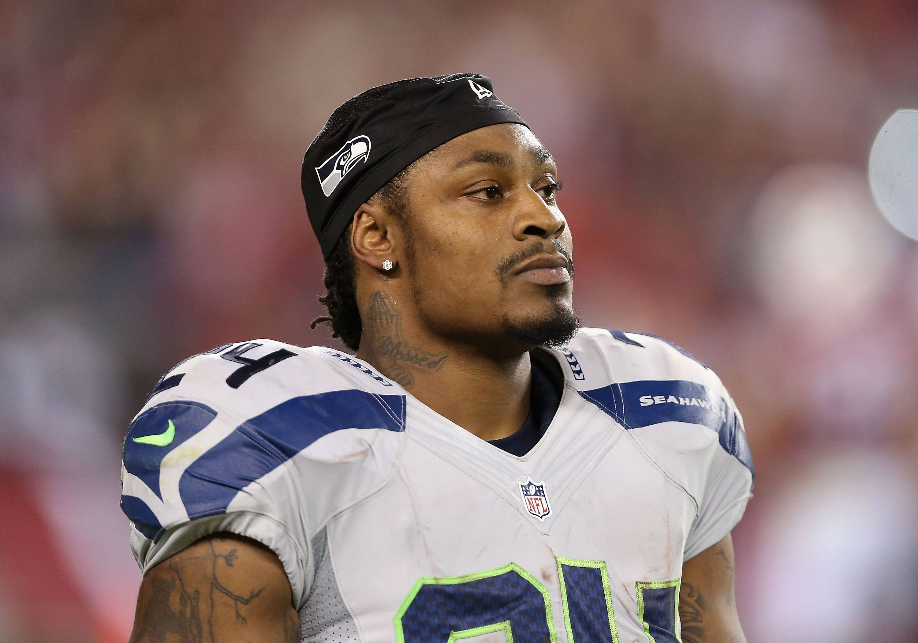 Seattle Seahawks Marshawn Lynch T-shirt silence is Golden 