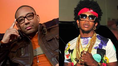 Maino vs. Trinidad James - Hardcore Brooklyn rhyme slinger Maino brought the thunder to Trinidad James via Twitter after the Atlanta-bred rapper seemingly dissed NY hip hop music — while in New York City — sparking yet another rift between Northern and Southern rap stars. Click on to read about past feuds between rappers above and below the Mason-Dixon.(Photos from left: , Prince Williams/FilmMagic)