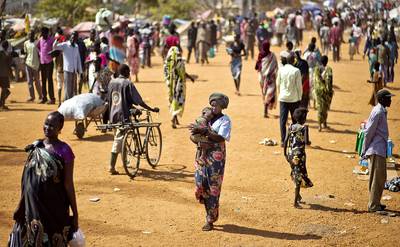 Rebels and Army Forces Clash in South Sudan - Violence continued between rebels and government troops in South Sudan Tuesday in the town of Bor. A Tuesday deadline was set by East African nations for former Vice President Riek Machar and the current president, Salva Kiir, to engage in talks. More than 1,000 people have been killed and 121,000 have been forced from their homes in the conflicts.&nbsp;(Photo: Ben Curtis/AP Photo)