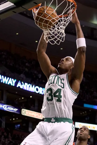 Paul Pierce - Paul Pierce, Forward, Boston Celtics. Eastern Conference.&nbsp;(Photo: Elsa/Getty Images)