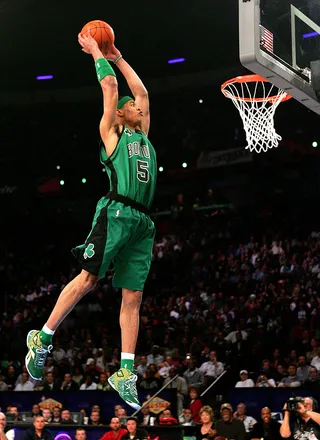 2007&nbsp;  - Gerald Green (Boston Celtics).&nbsp; (Photo: Jed Jacobsohn/Getty Images)