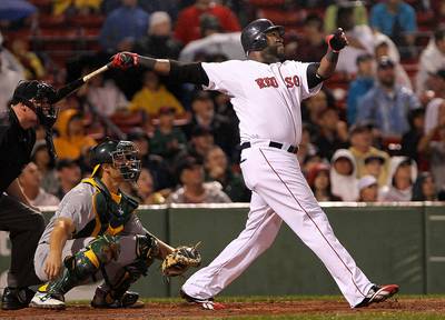 David Ortiz Settles Contract Woes With Red Sox - At the eleventh hour, Boston Red Sox star David Ortiz avoided a hearing to settle salary negotiations with the team when he agreed to a one-year contract worth $14,575,000, the Associated Press reported on Feb. 12. The meeting was scheduled for that afternoon. The 36-year-old became a free agent after the season, then accepted Boston’s offer of arbitration under the last year of the old collective bargaining agreement, according to the AP.&nbsp;(Photo: Jim Rogash/Getty Images)