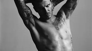 H&amp;M.com: “David Beckham” - Soccer Star David Beckham leaves little to the imagination in this ad for clothing retailer H&amp;M.&nbsp;(Photo: H&amp;M)