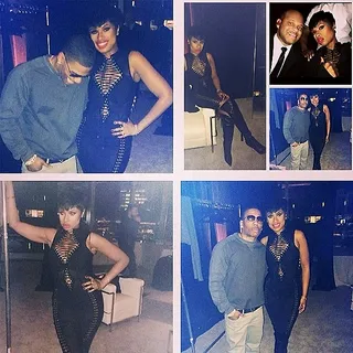 Nelly @derrtymo - &quot;Repost S/O to one of the best voices of our time and super sweet nothin but a LADY&nbsp;@iamjhud&nbsp;she killed it tonight ...! Love ya mama....!&quot;Nelly shows Jennifer Hudson love for her phenomenal performance at Brown Shoe Company's 100th Anniversary celebration.&nbsp;(Photo: Nelly via Instagram)