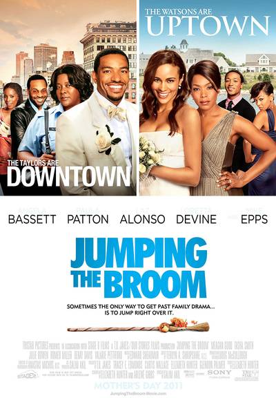Jumping the Broom, Thursday at 9P/8C - Paula Patton and Laz Alonso are tying the knot and trying to tie their families together.   Look at other flicks that try to tie people together through love. Encore presentation on Friday at 3P/2C.(Photo: TriStar Pictures)&nbsp;