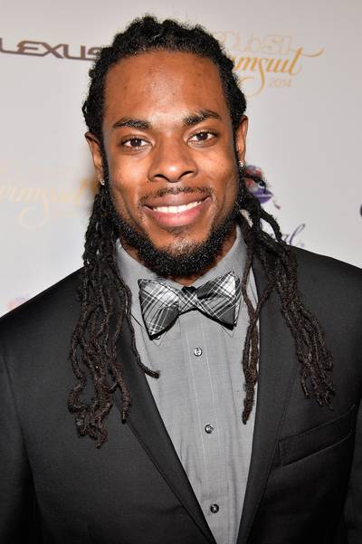 Richard Sherman - &quot;At a time when most pro athletes flee social questions, Sherman tackles them head on. And he backs it up on the field too, leading the Seahawks to their first Super Bowl win.&quot; — Sean Gregory (Photo: Frazer Harrison/Getty Images for Sports Illustrated)