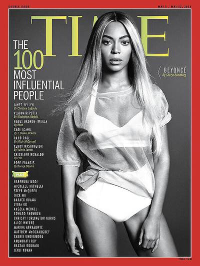 Our Time to Shine! - Time magazine just released its annual list of the world’s most influential people in the world. This year’s list boasts 8 amazing Black women—from entertainers to activists to athletes. Read who made the cut and what we can learn from each of them. By Kellee Terrell  (Photo: Time Magazine, May 2014)