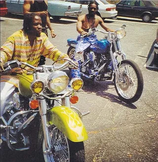 Big Boi @therealbigboi - &quot;Chopper Style&quot;Big and Dre ride dirty yet remain so fresh and so clean.(Photo: Big Boi via Instagram)