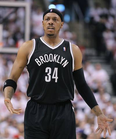 Pierce Says Brooklyn Needs to Be Tougher in Playoffs - Paul Pierce ripped into his Brooklyn Nets following their 100-95 road loss to the Toronto Raptors in Game 2 of their first-round playoff series on Tuesday night. &quot;We gave them everything they wanted, 50 points in the paint and [19] offensive rebounds,&quot; Pierce told ESPN after the Nets loss, which tied the series 1-1. &quot;We were a soft team tonight.&quot; Brooklyn allowed Raptors shooting guard DeMar DeRozan to drop 30 points, 17 coming in the fourth quarter, Tuesday.(Photo: Claus Andersen/Getty Images)&nbsp;