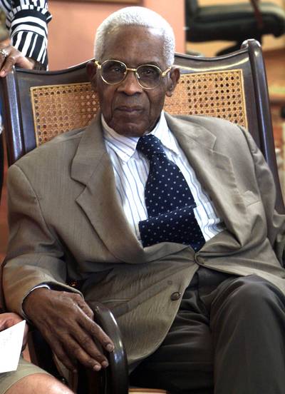Négritude - Négritude was a cultural movement created by Black franco-phone artists, politicians and intellectuals in the 1930s. Poet Aimé Césaire (pictured above) started the movement, which rejected French colonial racism and embraced African identity. He joined with poets Léopold Sédar Senghor and Léon-Gontran Damas and founded the journal&nbsp;L'Étudiant noir (The Black Student) in 1934.&nbsp; (Photo: Maxppp /Landov)