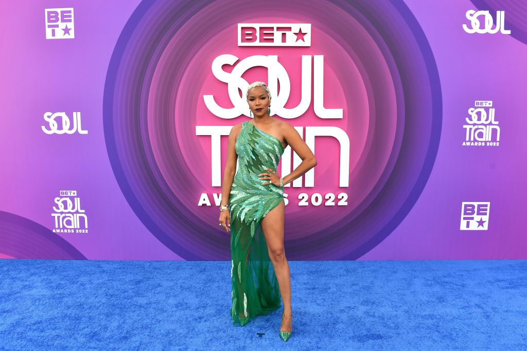 Chanté Moore shines in Image 5 from Soul Train Awards 2022 Ladies Who Brought The Style BET