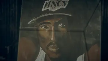 painting of Tupac Shakur