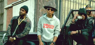 Best Club Banger: Future feat. Pharrell, Pusha T and Casino, &quot;Move That Doh&quot; (Produced by Mike Will Made It) - We dare you to try to sit still when &quot;Move That Doh&quot; hits the speakers in the club. Guess what? You can't! Future joining forces with Pharrell, Pusha T and Casino brought him one of the hottest tracks of his career and the Best Club Banger Award for a reason.   (Photo: Epic Records)