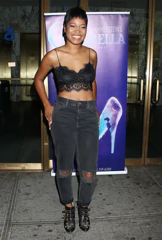 A Fairy Tale - Keke Palmer attends the cast photo call for her starring role on Broadway in &quot;Cinderella&quot; at the Broadway Theatre in New York City.(Photo: Laura Cavanaugh/Getty Images)