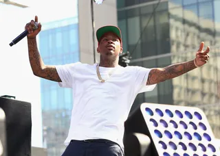 Made in America Festival – Los Angeles - YG&nbsp;ripped the Dylan stage during Day 1 of the 2014 Budweiser Made in America Festival at Los Angeles Grand Park on August 30, giving the Cali crowd some home cooking and taking them on a wild audio journey through his Krazy Life.(Photo: Christopher Polk/Getty Images for Anheuser-Busch)