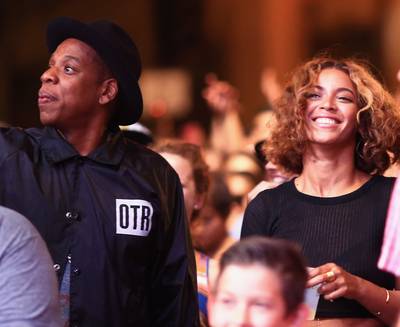 Music Lovers - Dynamic duo&nbsp;Jay Z&nbsp;and Beyoncé enjoy the second day of Jay's 2014 Budweiser Made in America Festival at Grand Park in downtown Los Angeles. (Photo: Christopher Polk/Getty Images for Anheuser-Busch)