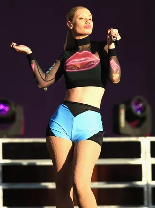 She's So Fancy - Iggy Azalea performs on the Marilyn Stage during the first day of the 2014 Budweiser Made in America Festival at Grand Park in Los Angeles. (Photo: Christopher Polk/Getty Images for Anheuser-Busch)
