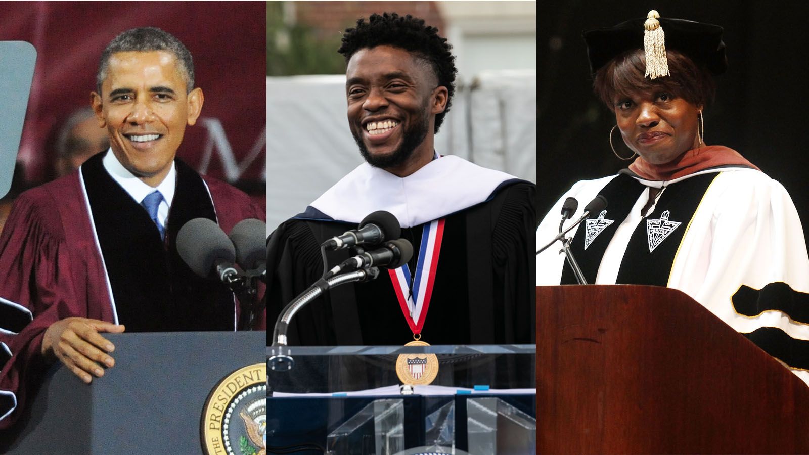 Five Epic Speeches From Commencement Ceremonies Obama, Chadwick Boseman, Viola Davis, And More! - Vimarsana News