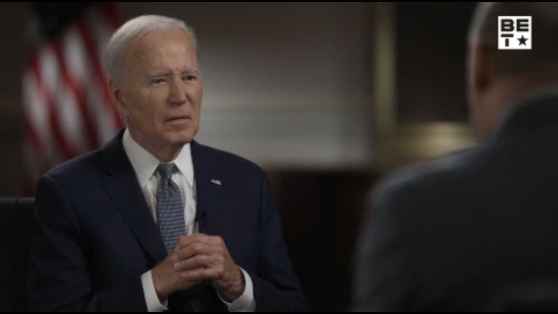 Ed Gordon Interviews President Joe Biden on BET A Focus on Project