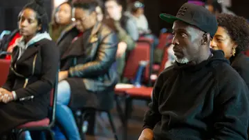 Michael K Williams on season 1 of BET's 'Finding Justice'.