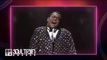 Luther Vandross performing on Soul Train.
