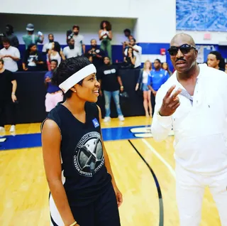 Hoop Dreams - "We played pool, played ball with the boys / I was cute, but I hated when they call me tomboy / (Why) I guess it was insecurities / Skinny little girl couldn't wait to reach puberty." — "My Life" (Photo: Dej Loaf via Instagram)