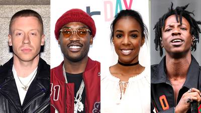 R.I.P. Alton and Philando - Music stars reacted to the shootings that resulted in the death due to police violence of two men on separate occasions throughout the week. Beyoncé was one of them, sending out one of the firmest and most informative messages among the music community. Joey Bada$, Drake, Meek Mill, Macklemore&nbsp;and Kelly Rowland were also among those that had something to say.(Photo from left: Jamie McCarthy/Getty Images for Logo, Jamie McCarthy/Getty Images for TIDAL, Matt Winkelmeyer/Getty Images, Tim P. Whitby/Getty Images)&nbsp;