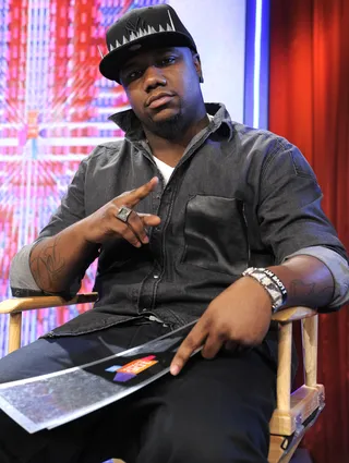 Peace - Freestyle Friday judge Mook at 106 &amp; Park, January 06, 2012.(Photo: John Ricard/BET)
