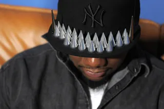 I'm Not Sleep - Mook in the green room at 106 &amp; Park, January 06, 2012.(Photo: John Ricard/BET)