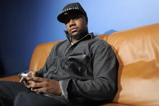 Have a Seat - Mook in the green room at 106 &amp; Park, January 06, 2012.(Photo: John Ricard/BET)