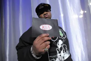 The Winner - Freestyle Friday champion Relly at 106 &amp; Park, January 06, 2012.(Photo: John Ricard/BET)