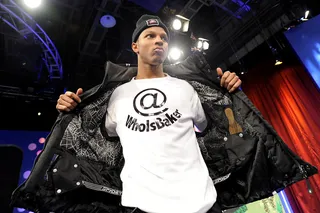 Follow Me - Freestyle Friday competitor Baker from Washington, D.C. at 106 &amp; Park, January 06, 2012.(Photo: John Ricard/BET)