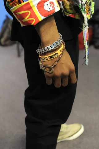 I Put On for My City - Lil Twist in the green room at 106 &amp; Park, January 05, 2012.(Photo: John Ricard/BET)