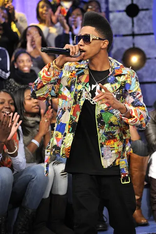 Shout Out - Lil Twist at 106 &amp; Park, January 05, 2012.(Photo: John Ricard/BET)
