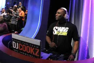 Enter the DJ - DJ Cookz at 106 &amp; Park, January 05, 2012.(Photo: John Ricard/BET)