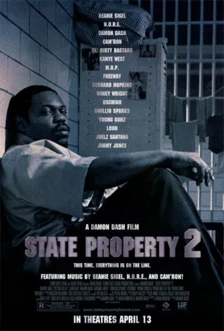State Property 2, Wednesday at 11A/10C - Even from a jail cell Beenie Sigel's running the streets! (Photo: Dash Films)