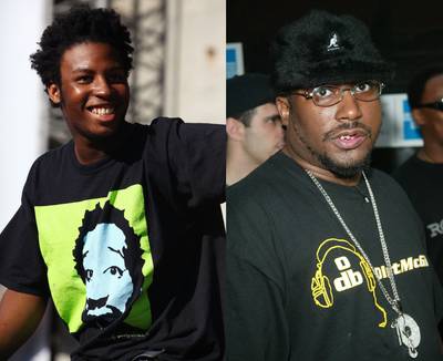 Ol Dirty Bastard / Young Dirty - The apple doesn't fall far from the tree. Young Dirty, the son of late rapper Ol Dirty Bastard, says that he keeps his father's legacy alive through his own career in music.(Photos from left: Astrid Stawiarz/Getty Images, Evan Agostini/GettyImages)